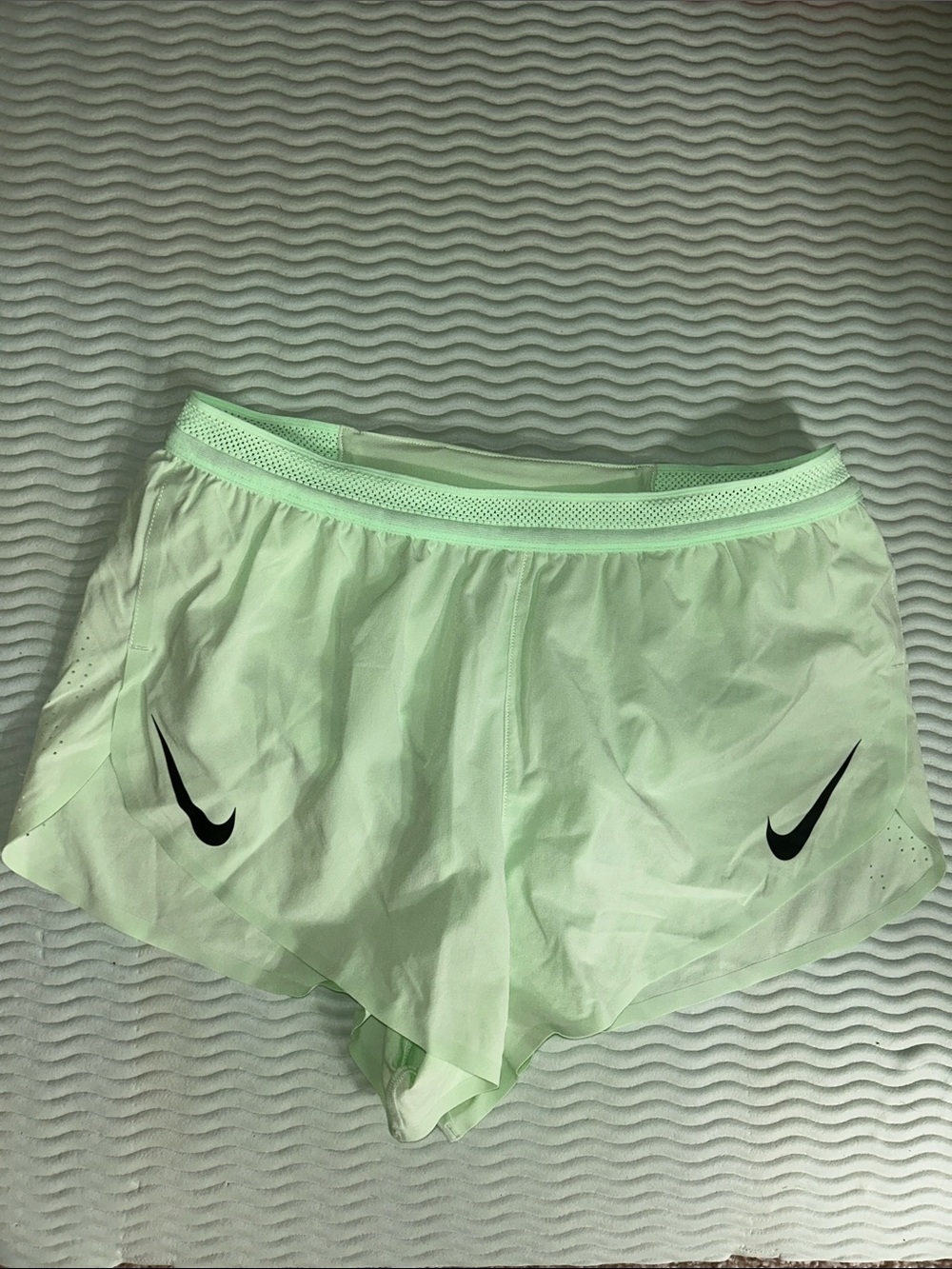 Nike Women's Light Mint Athletic Running Shorts